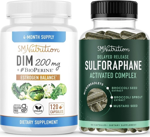 [BRSRAZALCN4AAHY7] Sulforaphane Complex 200 mg DIM täydentää tehostettua Estrogeenitasapaino naisten ... Advanced Microbeadlet Technology Hormonitasapaino (60 Servings) diindolyylimetaani kapselit (120 Servings)