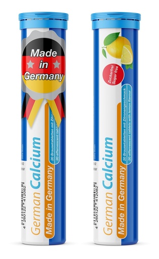[BRSWYBD4BYIWOEQ4] T&D German Calcium 500 mg - 40 Vegan Drink Effervescent Tablets - Lemon Lime Flavor - Made in Germany | Boost bone health with T&D's vegan German calcium tablets-effervescent, refreshing lemon lime burst!