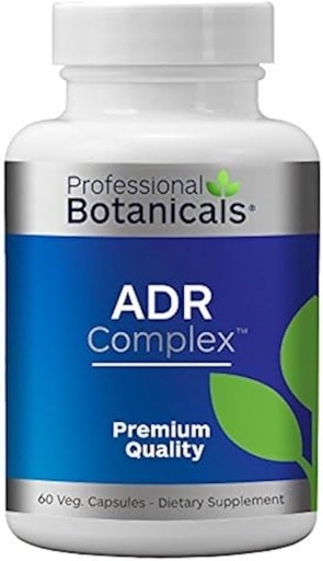 [BRSWIZ3YOEABOHT4] El complex professional de Botanicals Adrenal suplementari a la funció de salut d'Adrenal, l'ajuda de l'energia i el nivell d'Energia 90rian Capules