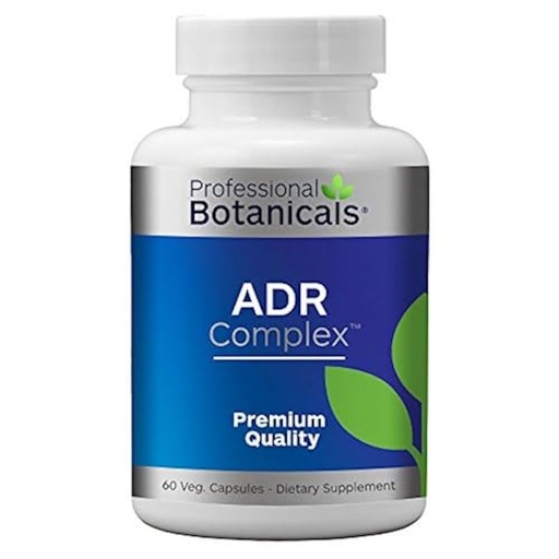 [BRSWIZ3YOEABOHT4] Professional Botanicals Adrenal Complex Supplement – Supports Healthy Adrenal Function, Stress Relief, and Energy Levels – 90 Vegetarian Capsules