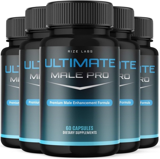[BRSROHQ7BUMBQEI7] (5 Pack) Ultimate Male Pro Capsules for Men, Ultimate Male Extreme Supplement,All-Natural Support for a Healthy Active Lifestyle, UltimateMalePro Reviews (300 Capsules)