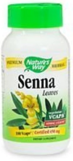 [BRSWIYYMOJ4AM3A3] NATURE'S WAY SENNA LEAVES, 100 VCAP (pack of 4)