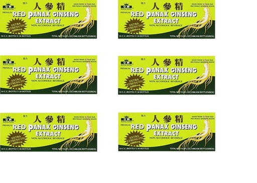[BRSWGGAKOUMQE3Q4] Royal King Red Panax Ginseng 30/10 6000mg (6 Boxes)