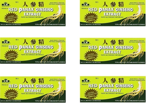 [BRSWGGAKOUMQE3Q4] Royal King Red Panax Ginseng 30/10 6000mg (6 cajas)