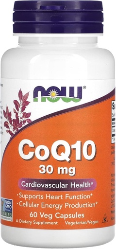 [BRSWIYTYAIMQG2LA] NOW FOODS Co Q10 30mg, 60 CT