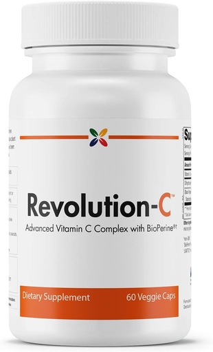 [BRSWI2Q4DMOBYCTI] Stop Aging Now - Revolution-C™ Advanced Vitamin C Formula (VTCWPT) - Advanced Vitamin C Complex with BioPerine - 60 Veggie Caps
