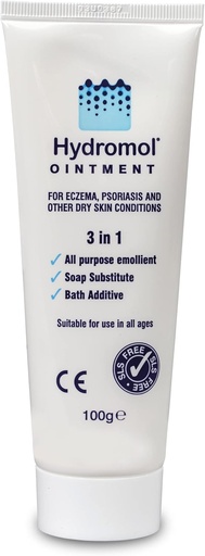 [BRSWYGQQCIBB633F] Tubo de ungüento 100g para la gestión de la dermatitis, el eccema, la psoriasis y otras condiciones de la piel seca (Pack of 1)