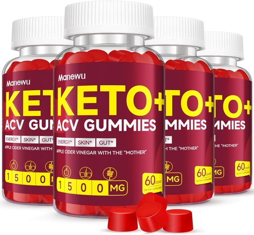 [BRSRAZIBOZ4A423K] Keto ACV Gummies - 1500mg Apple Cirder Lineg กับแม่ - เวก้า, Not-GMO, Organic Apple Cimder Line Games Mamies สําหรับผู้หญิง, Detox & curse, 4 แพ็ค