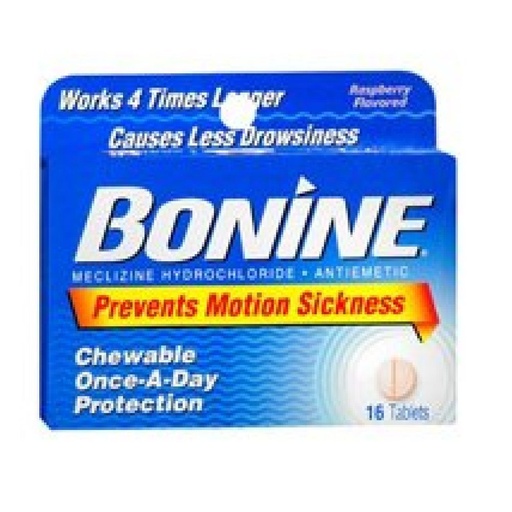 [BRSWKGYIBIMRYFLM] Bonine Adult Motion Tabs Size 16ct Bonine Adult Motion Tabs 16ct