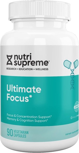 [BRSWIZYBCQBAAHTK] The Ultimate Focus Formula - 90 Vegetarian Capsules