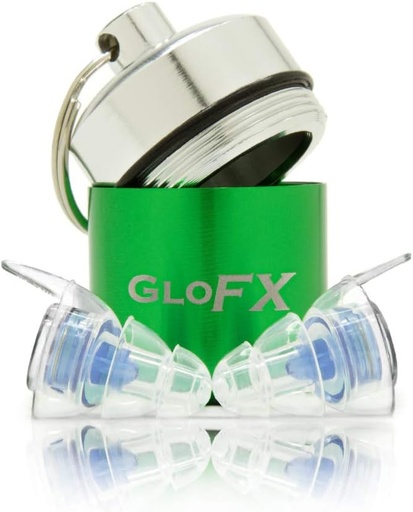 [BRSWGALQAUCR4H37] Glofx Ear Plugs - Cómoda protección auditiva para eventos musicales Conciertos y festivales - Musician Noise Canceling Reusable Earplugs High Fidelity