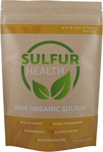 [BRSWGBI6BAHQG2TL] MSM Organic Sulfur - 99.9% Pure MSM Supplement - Lab-Tested & Certified (5 Pound)