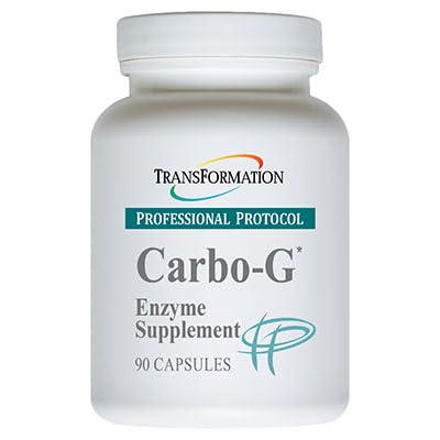 [BRSWIE3YCEHWA3LU] TRANSFORMATION THE GENESIS OF GOOD HEALTH Enzymes Carbo-G High Potency Enzyme Blend Formula Supplement with Probiotics & Herbs for Carbohydrate Breakdown, Nutrient Absorption, 90 Capsules