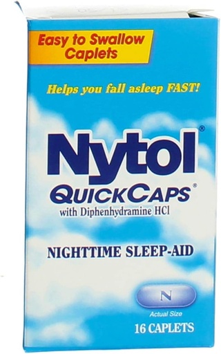 [BRSWIHQLO4FRAH3M] Nytol QuickCaps 16 Caps (Pack of 5)