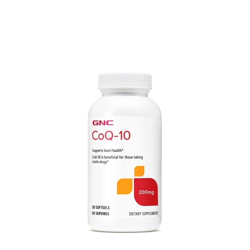 [BRSWYZQ7OEPQACDU] GNC CoQ10 200mg Supplement, Supports Heart Health