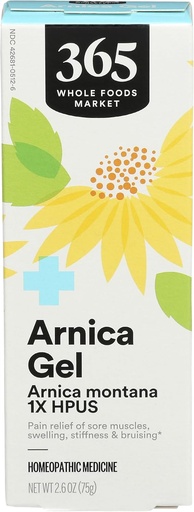[BRSWGZQBOUHGY3Q6] 365 by Whole Foods Market, Arnica Gel, 2.6 Ounce