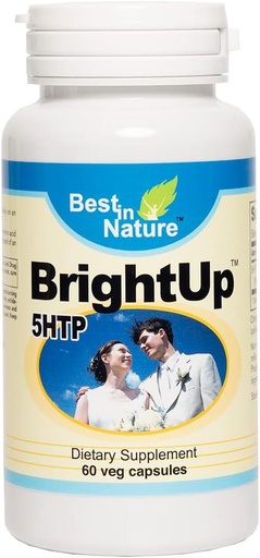 [BRSWEBI7B4BRA33U] BrightUpTM-5 HTP - 与Griffonia simplicifolia 提取物,氨酸L-tryptophan和Serotonin之间的中间代谢物的健康的Mood支持补充.