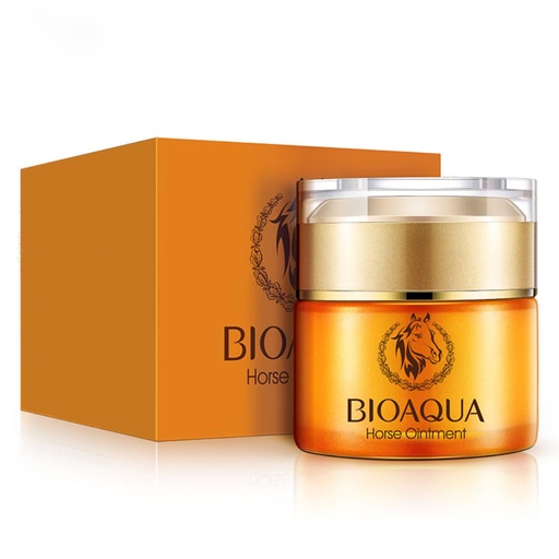 [BRSWKZL3AABROCL2] BIOAQUA HORSE Oil Cream Anti-ageing Magical Ointment Miracle Skin Care Essence Clean 50g / 1.76oz