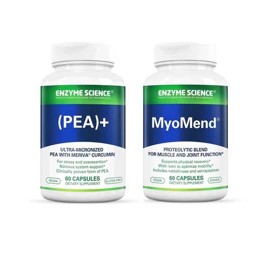 [BRSRMZANOUFA4E3B] Enzyme Science Recovery and Mobility Myomend 60 and (Pea)+ 60