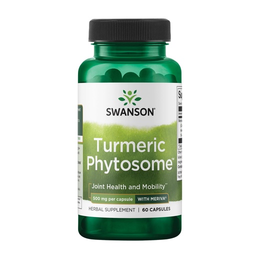 [BRSWGFDQOQMRYDT7] Swanson Turmeric Phytosome with Meriva 500 Milligrams 60 Capsules