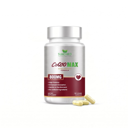 [BRSROZD5BEFRQYL6] CoQ10 800mg, Coenzyme Q10 Supplement, 120 Vegan Capsules