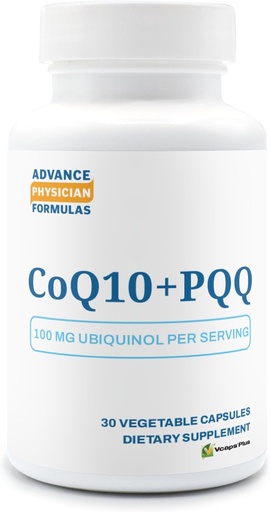 [BRSWIZT2PIMQAFQ3] CoQ10/PQQ, 30 Vegetable Capsules, Advance Physician Formulas