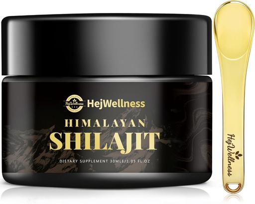 [BRSROCAYDEJWEYA2] Shilajit Resin Organic 85+ Trace Minerals & Fulvic Acid - 60 Servings Natural Shilajit for Men & Women for Energy Boost & Immune Support, 500mg