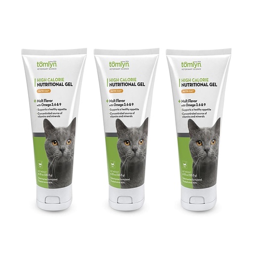[BRSWIAI7CQPQ2ADG] Nutri-cal for Cats High Calorie Dietary Supplement, 4.25-ounce Tube (Pack of 3)