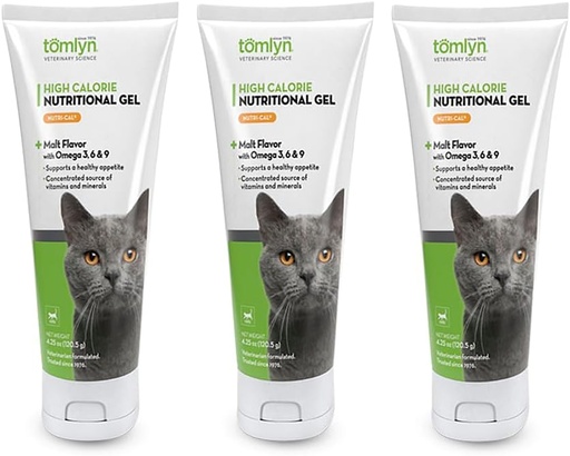 [BRSWIAI7CQPQ2ADG] Nutri-cal for Cats High Calorie Dietary Supplement, 4.25-ounce Tube (Pack of 3)