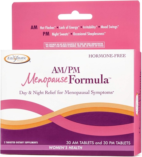 [BRSWIYTYO4GWGFTK] Enzymatic Therapy - AM/PM Menopause Formula - 60 tabs