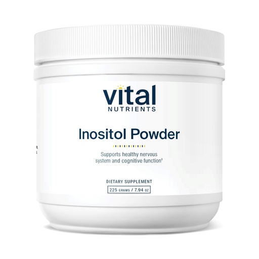 [BRSWIYQFPJYWM3A5] Vital Nutrients Inositol Powder - Myo Inositol Supplement for Women and Men - Supports Energy, Nervous System, Metabolism & Ovarian Function* - Vegan, Gluten, Dairy, Soy Free - 56 Servings