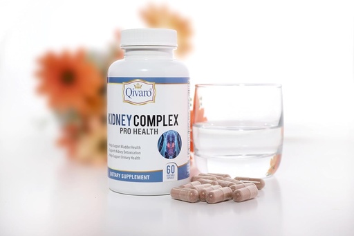 [BRSWYZYYBYORYAYV] Kidney Complex Pro-Health - Kidney Support Supplement - Kidney Health Support Formula with Cranberry Extract - Helps Support Healthy Kidneys & Urinary Tract – 60 Vegetable Capsules