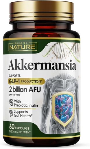 [BRSRAED7BBYGEHTV] 由Nature Akkermansia Muciniphila Probiotic Supplement – 2亿 APU – 支持 GLP-1, Immune 和 Digestive Gut 健康 - 60 延迟释放 Capsules