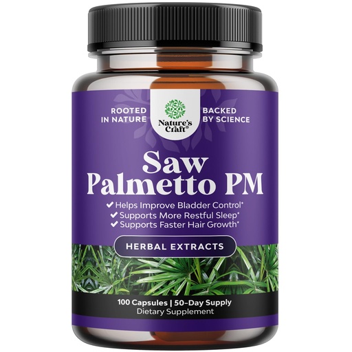 [BRSRMZ36BUBQODLF] Nighttime Defense Saw Palmetto for Men-Saw Palmetto Extract Prostate Supplement for Men Help Reduce Night Urination Frequency Urgency& Overactive Bladder with Lycopene Pumpkin Seed and Melatonin 100ct