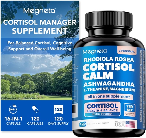 [BRSREY33CMIQKAAZ] Cortisol Balance & Sleep Support for Women & Men 