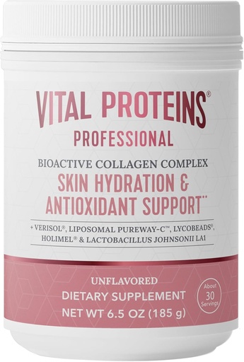 [BRSRMGL3BUPGA23K] Vital Proteins Professional Bioactive Collagen Complex Skin Hydration & Antioxidant Support, 6.5oz