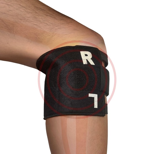 [BRSRMAT4BUFAMD32] Knee Brace for Sciatica as Seen on TV with Pressure Point Brace Relieve Acupressure Leg Sciatica, Adjustable Self Heating Knee Support Wraps & Pain Relief for Men and Women (CL-1)
