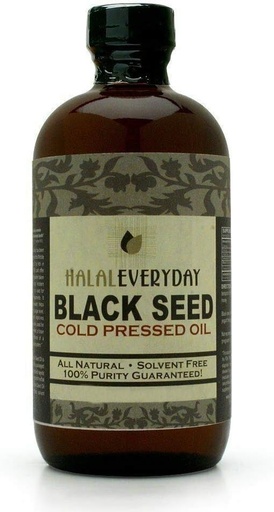 [BRSWKZI6DMPWCDLO] 8 Oz Black Seed Oil, 100% Puro Negro Cumin Seed Oil Cold Presionado en los EE.UU. (Black Seed Imported From India and Egypt) Se envía en botella de plástico de calidad alimentaria - NON GMO - Vegan