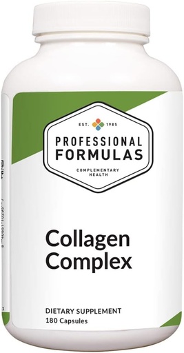 [BRSWIF35CIIBKET2] Professional Formulas Collagen Complex – Supports Joint Integrity, Flexibility, and Structural Strength – with Collagen, Chondroitin & Hydroxyapatite – 60 Capsules