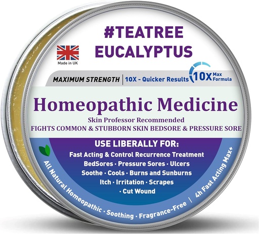 [BRSROCDQBBYWY3TJ] Manuka Honey 5x Accelerated Healing Relief Care Advanced Cream Product, Buttocks Bed Sores, Pressure Sores, Wounds, Ulcers, Cuts, Scrapes, Burns Deep, Dressing Contiene Granules, Not Irritatingeasy Gr