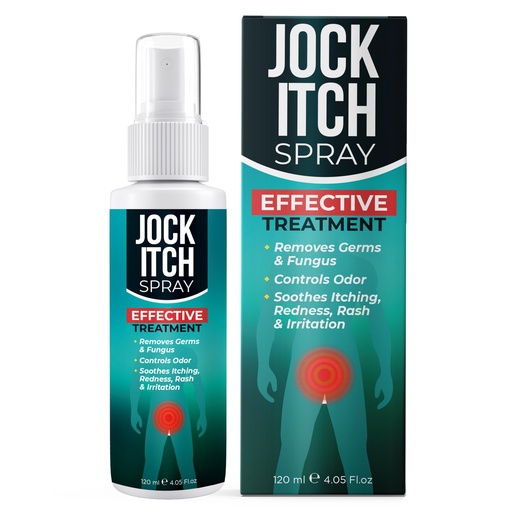 [BRSROGLYOZ7GGYLF] Jock Itch Spray | Antifungal Spray for Jock Itch | Soothes Itchy, Irritated Skin in Groin & Inner Thighs | Targets Ringworm & Intertrigo | Fast Absorption & Deep Penetration Relief