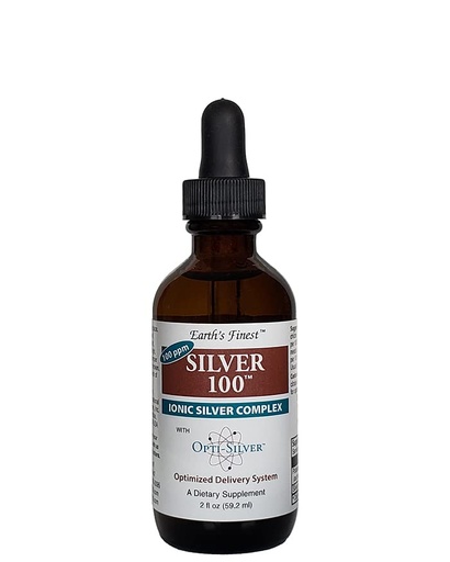 [BRSWIY35AIOGG3AV] Ionic Silver Complex with Opti-Silver Optimized Delivery System for Immune Support - 100 ppm, 2oz (59.2mL) - Dropper