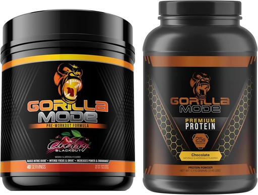[BRSRAYA3CAMAI3LK] Go goril·la Min Workout (Chey) + Premium Wahey Protein (Chocote) - Un pila considerable per a obtenir resultats màxims de feina