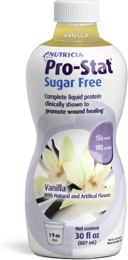[BRSWGGQNBMIGMCDG] Nutrició mèdica Usa Inc Pro Stat Sugar Liquid Protein Nutrial suplementari, Mnu40064, 1 lliura