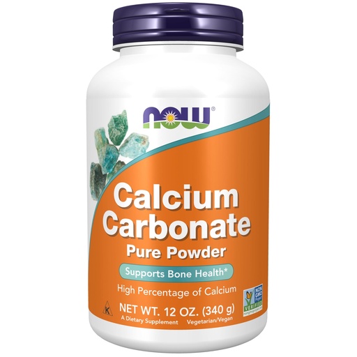 [BRSWIZT5OF4B63YV] NOW Foods Calcium Carbonate Powder -- 12 oz