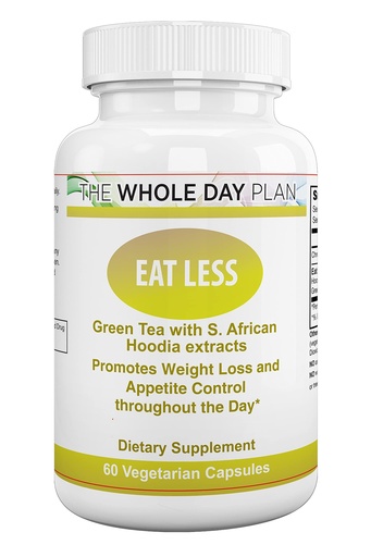 [BRSWGEANB4CQGYD3] EAT Less - Weight Loss Pills for Women and Men That Works Fast - Appetite Suppressant Fat Burning Supplements, 60 Capsules, Made in USA