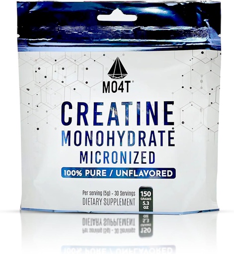 [BRSRAZA3OEDQGDTZ] Premium Creatine Monohydrate Micronized Powder 150G, 5000mg ανά Serv (5g) - Micronized Creatine Monohydrate, 30 Μερίδες, 5.3 Ουγγιά
