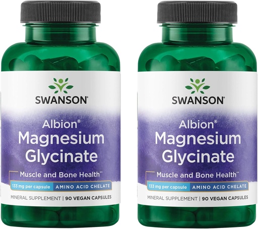 [BRSRM2YBBUNBAG35] Swanson Chelated Magnesium 133 Milligrams 90 Capules (grans)