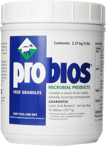 [BRSWI2TRBQBAKED4] VETS PLUS Probios Feed Granule for Horses, 5-Pound