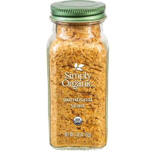 [BRSWECATOUFQEEI2] Simply Organic Yeast, Nutritional, Organic, 1.32 Ounce